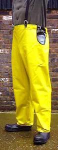 fire yellow trousers