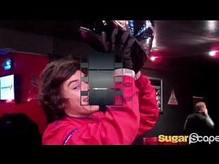 One Direction behind the scenes of Sugarscape Mario Kart interview