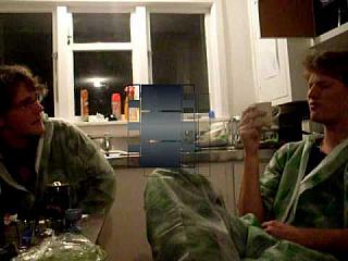 Drunk Students in Boiler Suits Sing Baby Bash Dubstep Remix