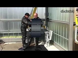 Dutch Black Rubber Drysuit Divers