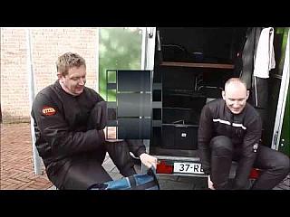 Suiting up Slo Mo in Drysuits