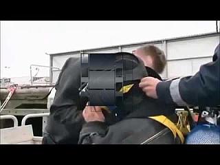 Black Rubber Drysuit Bomb Disposal Divers