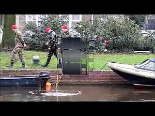 Black Rubber Drysuit Divers Headset