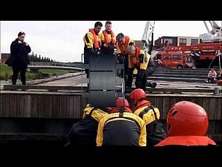 Black and Yellow Drysuit Brandweer Divers 1