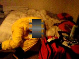 drunk guy in a HazMat suit