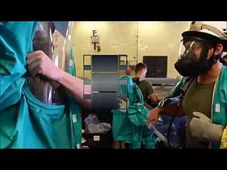 Green Trellchem Hazmat Suits Training in Tunnel
