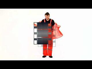 Orange Hi-Viz 3 Piece Rain Suit with Reflective Stripes