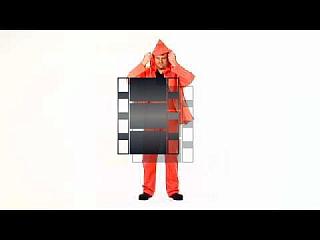 Orange Hi-Viz 3 Piece Rain Suit