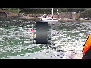 Jumping in the sea Looe