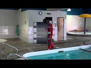 Pool test of floatation suit #3