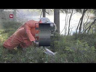 Ylvis - Two men in one survival suit