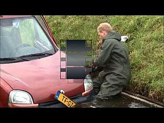 Green Wader Suit Car Rescue 2