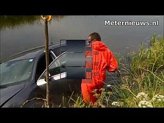 Orange Wader Suit Car Rescue