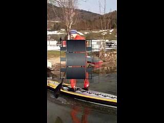 Stand Up Paddle winter test, supskin overall