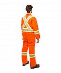 COUVRE-TOUT-464CL3-BANDE-RÉFLÉCHISSANTE-4-POUCES-HOMME-ORANGE-DOS