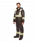 ENSEMBLE-E494R-BANDE-REFLECHISSANTE-4-POUCES-CAOUTCHOUC-NOIR-HOMME-COTE