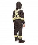 SOUTE-1-PIECE-SN444CL3-BANDE-REFLECHISSANTE-4-POUCES-HOMME-NYLON-NOIR-DOS