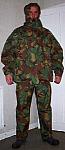 camo trousers and jacket