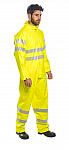 portwest breathable hivis yellow waterproof