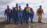 Drysuit - coastguard - mud rescue