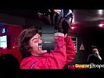 One Direction behind the scenes of Sugarscape Mario Kart interview