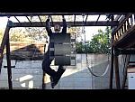Pull-up countermove (in coveralls)