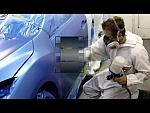 Painting a Car - Collision Repair Job
