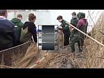 Lots of young fishery lads in Chest Waders & very hot Drysuit