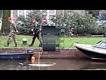 Black Rubber Drysuit Divers Headset