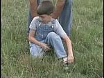 Kid Overalls Wedgie