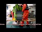 Doffing Green Auer Hazmat Suit