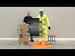 KAPPLER Inc. Donning and Doffing Long Neck Coverall