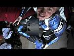 Motorcycle leathers + helmet