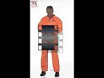 5842 - "COUNTY JAIL INMATE" (boiler suit)