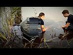Two HOT young lads in Ocean Chest Waders
