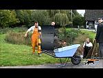 Hot Fishery Lad in Yellow Waterproof Trousers